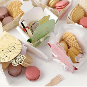 Boîtes cadeaux souvenirs de <span class=keywords><strong>mariage</strong></span> à prix abordable, finition mate, gaufrage, recyclables, pliables, en papier, pour chewing-gum et <span class=keywords><strong>chocolat</strong></span> - Product Image 3