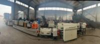 Granulateur monovis à deux étages pour le recyclage des déchets plastiques PP/PE/HDPE/LDPE, ligne de production de granulation plastique