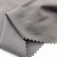 Veste en nylon recyclé taslon taslan entièrement terne ripstop imperméable short manteau vêtements d'extérieur en tissu, certification GRS 100%