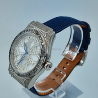 Montre à quartz SPARKTIME 2025 pour femme, bracelet en cuir, acier inoxydable, diamants, cadran en cristal saphir, 5 ATM, luxe, mode, affaires