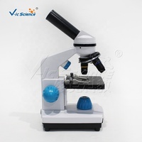 Biological Microscope for Laboratory Research Used Biological Microscope Monocular 2000x Monocular Straight Tube Microscope
