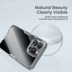 <span class=keywords><strong>NILLKIN</strong></span> เคสใสสำหรับ <span class=keywords><strong>iPhone</strong></span> 16 PRO MAX 16 PLUS 16E 15 PRO MAX 14 <span class=keywords><strong>13</strong></span> Nature TPU Pro เคสด้านหลังใสเคสกันกระแทก - Product Image 2