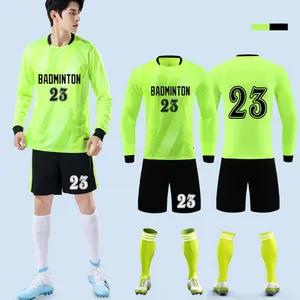 カスタム印刷ゴールキーパースポーツサッカートレーニングシャツデザインサッカーゴールキーパーゴールキーパージャージー