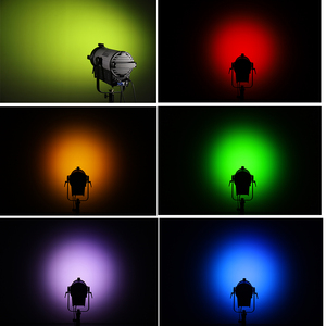 200 Wát đầy đủ màu sắc im lặng hoạt động không quạt <span class=keywords><strong>LED</strong></span> ánh sáng tại chỗ Fresnel ánh sáng sân khấu - Product Image 4