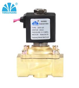 Yongchuang 2W31/41 électrovanne en acier inoxydable en laiton à membrane d'eau bon marché pour l'eau - Product Image 2