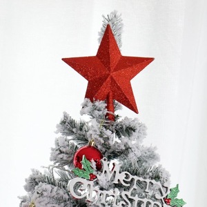 Étoile de <span class=keywords><strong>sapin</strong></span> de Noël durable et longue durée en polyrésine de haute qualité pour la décoration de la maison, le bureau, les fêtes et Noël - Product Image 1