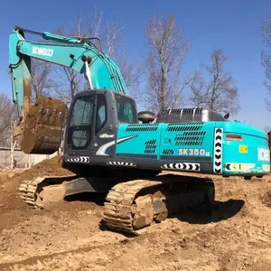 Japan Made Secondhand Kobelco Sk350-8 used mini excavator Used Kobelco Sk350 35T used mini excavator for Sale