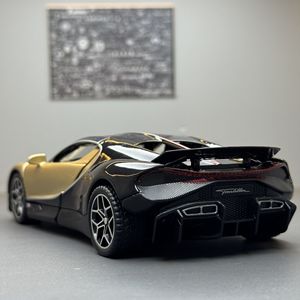 Modellini di auto 1:32 <span class=keywords><strong>Bugatti</strong></span> con suono e luce porte pulback aperte super auto decorare giocattoli modello - Product Image 6