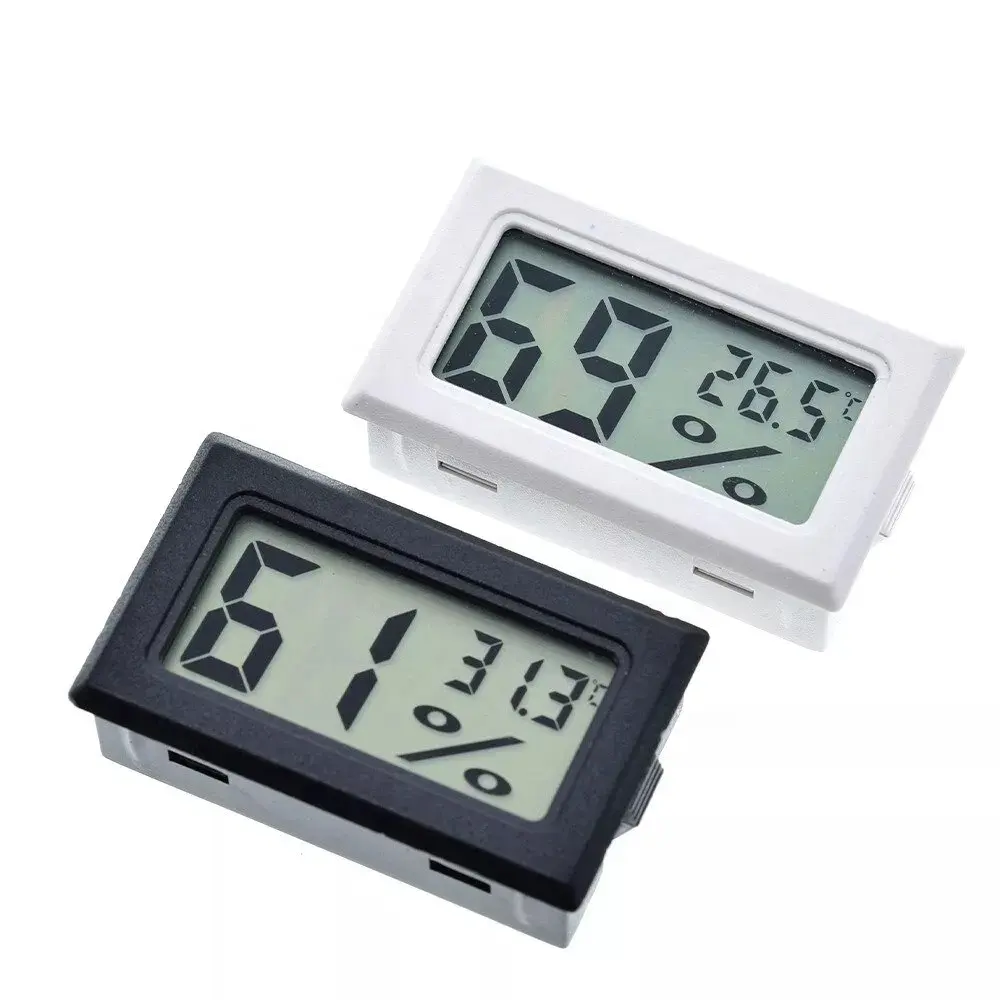 Mini LCD Digital Thermometer Hygrometer Temperature Indoor Convenient Temperature Sensor Humidity Meter Gauge Instruments FY-11