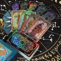 Cartes de jeu de tarot et d'oracle personnalisées imprimées avec des affirmations, en papier imperméable, pour la famille et les cadeaux de Noël