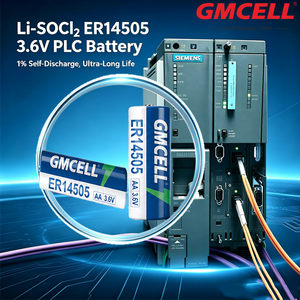 แบตเตอรี่ Li-SOCl2 2700mAh ER14505 AA รุ่น LS14500 TL-5903 3.6V SL-360 S7-400 PLC สำหรับสำรองข้อมูลคอมพิวเตอร์อุตสาหกรรม - Product Image 1