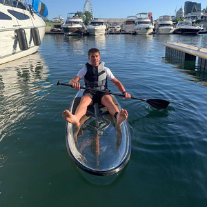 الساخن بيع شفافة لوح بدال 3M انظر من خلال واضح المحيط <span class=keywords><strong>SUP</strong></span> الوقوف ركوب الأمواج الرياضات المائية - Product Image 3