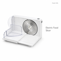 Fabricant de trancheuses à viande électriques haut de gamme 150W pour la découpe alimentaire à domicile et en cuisine, avec support de personnalisation OEM ODM