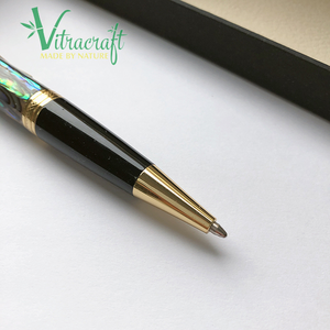 Productos hechos a mano de clase alta Bolígrafo con incrustaciones de concha de abulón especial Bolígrafo de firma hecho a mano de lujo Es un recuerdo único - Product Image 4