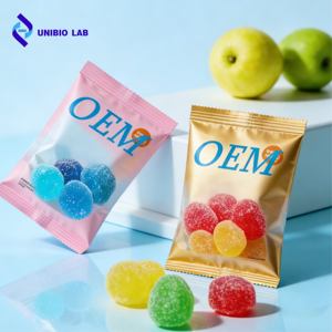 Gommes probiotiques <span class=keywords><strong>Bacillus</strong></span> Coagulans BC-39 stables à la chaleur pour la santé digestive, bonbons végétaliens personnalisés pour enfants et adultes - Product Image 4