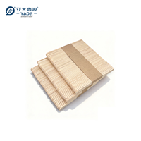Bâtonnets de glace à l'eau personnalisés de 93*10*2mm Bâtonnets de crème glacée jetables en bois Bâtonnet de glace écologique en bouleau