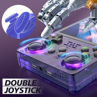 Console de jeu portable R36S Plus 64 Go 15000+ jeux Écran 3,5 pouces Rétro Classique Lecteur de jeux portable Consoles de jeux vidéo 2025