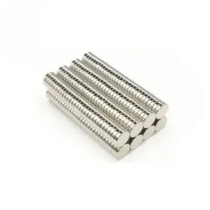 Neodym מגנטית דיסק מגנטים עגול aimant n42 n45 N42 N52 נדיר <span class=keywords><strong>earth</strong></span> קטן עגול צורת דיסק neodymium מגנט מכירה - Product Image 3