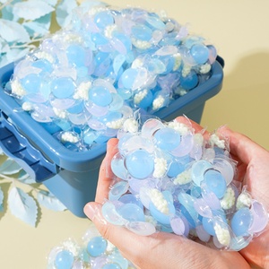 כביסה טבעית תרמילי דטרגנט/קפסולות לעור רגיש לסביבה המבוססת על התינוק בטוח נקי - Product Image 2