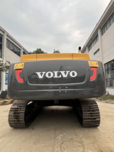 เครื่องขุด EC480 Volvo มือสองเครื่องขุดไฮดรอลิก48T สำหรับงานหนักแกนปั๊มเครื่องยนต์มือสองจากสวีเดน - Product Image 4