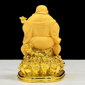 Dieu de la richesse Maitreya <span class=keywords><strong>bouddha</strong></span> crapaud ornement maison salon bureau décoration ornement 2024 Feng Shui gros ventre rire <span class=keywords><strong>bouddha</strong></span> - Product Image 5
