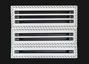 <span class=keywords><strong>Grille</strong></span> <span class=keywords><strong>de</strong></span> <span class=keywords><strong>ventilation</strong></span> HVAC linéaire réglable en aluminium, style industriel moderne, personnalisable, directement <span class=keywords><strong>de</strong></span> l'usine - Product Image 5