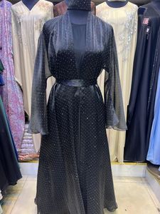Nueva Ropa Islámica Tradicional Negra y Elegante de Dubái para Mujer, Abaya de Arabia Saudita, Abaya de Dubái, Ropa Musulmana, Ropa del Golfo - Product Image 4