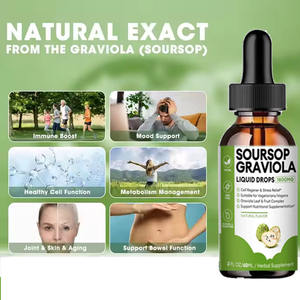 ASAP OEM Guanábana Graviola Gotas Líquidas Suplemento de hierbas Guanábana Graviola Gotas - Product Image 2