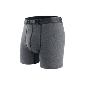 Biancheria intima da uomo in puro cotone allungata per le gambe antiusura comodi pantaloncini sportivi a quattro angoli <span class=keywords><strong>Boxer</strong></span> a <span class=keywords><strong>gamba</strong></span> <span class=keywords><strong>lunga</strong></span> per gli uomini - Product Image 5