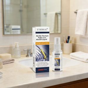 Tintura de Bai <span class=keywords><strong>Bu</strong></span> en Aerosol, Extracto Herbal para el Cuidado de Piojos Púbicos y Malestar Corporal, Hecho en China - Product Image 1