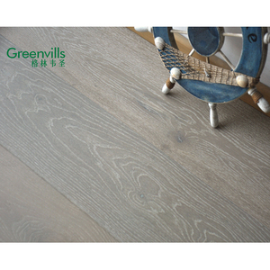 En stock! Plancher en bois de chêne blanc de 240mm de large, <span class=keywords><strong>parquet</strong></span> bon marché - Product Image 6