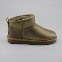Sepatu Boots Wanita Kulit Sapi Asli VAA Colorway Anti-Selip