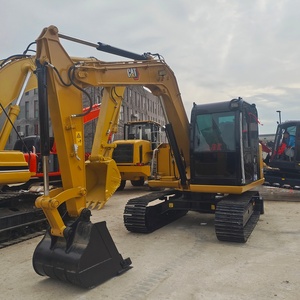 Miniexcavadora CAT 307E usada de 7 toneladas, excavadora hidráulica original sobre orugas 305.5E 306E 308E 307D 308D en venta - Product Image 3