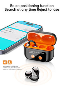 หูฟังหน้าจอสัมผัสสีเต็มรูปแบบ แบบหนีบหู สำหรับเล่นกีฬา พร้อมระบบแปลภาษา AI <span class=keywords><strong>156</strong></span> ภาษา คุณภาพเสียงแบบไม่สูญเสีย - Product Image 4