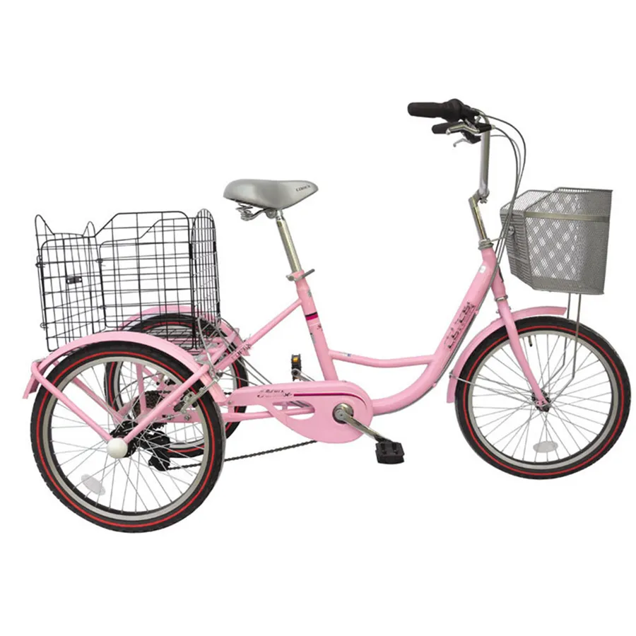 वयस्क पेडल तिपहिया एल्यूमीनियम वयस्क ट्राइक/साइकिल 3 पहियों साइकिल triciclo पैरा adultos/सस्ते वयस्क कार्गो tricycle के लिए बिक्री