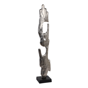 Piccola Scultura in Legno, Elemento Decorativo Moderno per Casa, Bagno, Ufficio, Soggiorno - Product Image 2