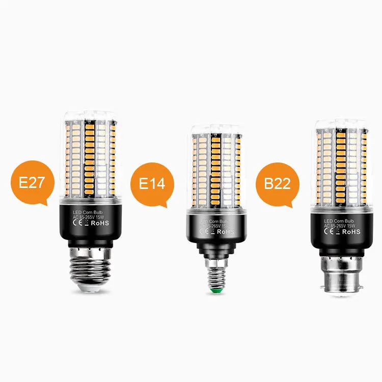 높은 품질 미니 led 옥수수 전구 110-240V E14 E27 B22 따뜻한 흰색 옥수수 전구 led 조명 실내 중산 제조 업체