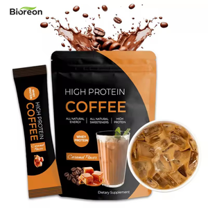 <span class=keywords><strong>Café</strong></span> instantané personnalisé de qualité supérieure avec protéines de lactosérum et <span class=keywords><strong>café</strong></span> Arabica pour boisson ou shake – <span class=keywords><strong>Café</strong></span> protéiné RICHE EN PROTÉINES - Product Image 1