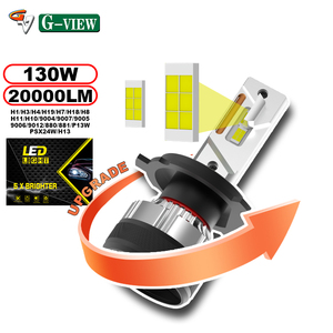 Gview G12W Xe <span class=keywords><strong>LED</strong></span> H4 cao thấp chùm 30000lm H8 H11 9007 Đèn Pha <span class=keywords><strong>Led</strong></span> CANBUS tùy chỉnh <span class=keywords><strong>Led</strong></span> Đèn Pha chuyển đổi <span class=keywords><strong>Kit</strong></span> - Product Image 1