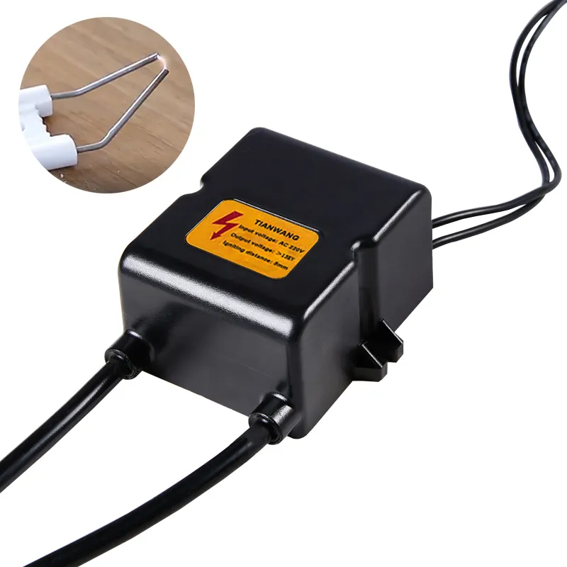 220V dầu nhiên liệu Burner điện áp cao xung igniter điện tử biến áp tia lửa 15KV xung igniter cho khí brooder