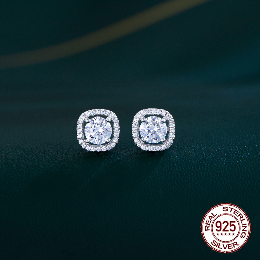 Classic Minimalist Girls S925 Sterling Silver Earrings