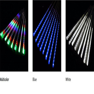 30cm 8 Tube Icicle Snow <strong>Fall</strong> Cascading Fairy <strong>Light</strong> Falling Rain Decoration <strong>Light</strong> Waterproof LED Meteor Shower <strong>Lights</strong> - Product Image 2