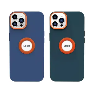 Hot bán lỏng TPU hiển thị điện thoại di động trường hợp thiết kế mới hiển thị logo cắt chống sốc điện thoại di động bìa cho Iphone 12 13 Pro Max