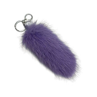 Petit pendentif queue de renard artificielle, porte-clés de voiture, breloque de sac en peluche, semi-fait main, accessoire de performance DIY, ornement, design original