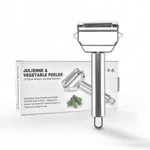 Top Seller <b>Kitchen</b> Accessories Home Veggie Potato Peeler Slicer Stainless Steel Spiral Swivel Julienne Vegetable Peeler - Product Image 2