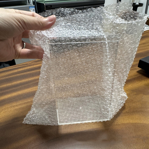 Oem ODM vuông rõ ràng 10x10x15cm tiêm đúc Acrylic PS Polystyrene nhựa bánh bao bì Hộp Quà Tặng thiết lập với nắp - Product Image 5