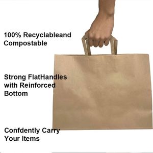Cosmetics <b>Clothes</b> Packaging Kraft Paper Bags Personalized Green Luxury Custom Shopping Bags for Supermarket Use - Product Image 3