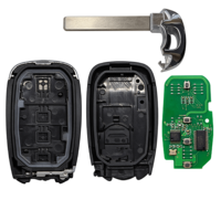 Remote Kunci Pintar FCC ID HYQ4AA HYQ4EA ID46 5 Tombol 315MHz 433MHz Sistem Masuk Tanpa Kunci untuk Chevrolet Cruze XL7 Sonic Volt Bolt Spark