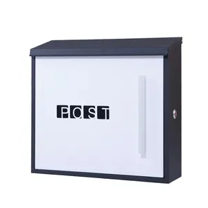 Phổ biến bán buôn công suất lớn hộp thư phong cách hiện đại letterbox nhà sản xuất khóa hộp thư