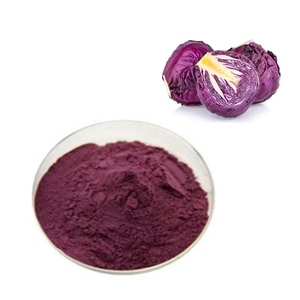 Pasokan pabrik bubuk jus kubis ungu bubuk ekstrak kubis ungu bubuk kubis kering beku - Product Image 3